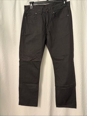 Levi’s Men's Straight-Leg Charcoal Gray Jeans